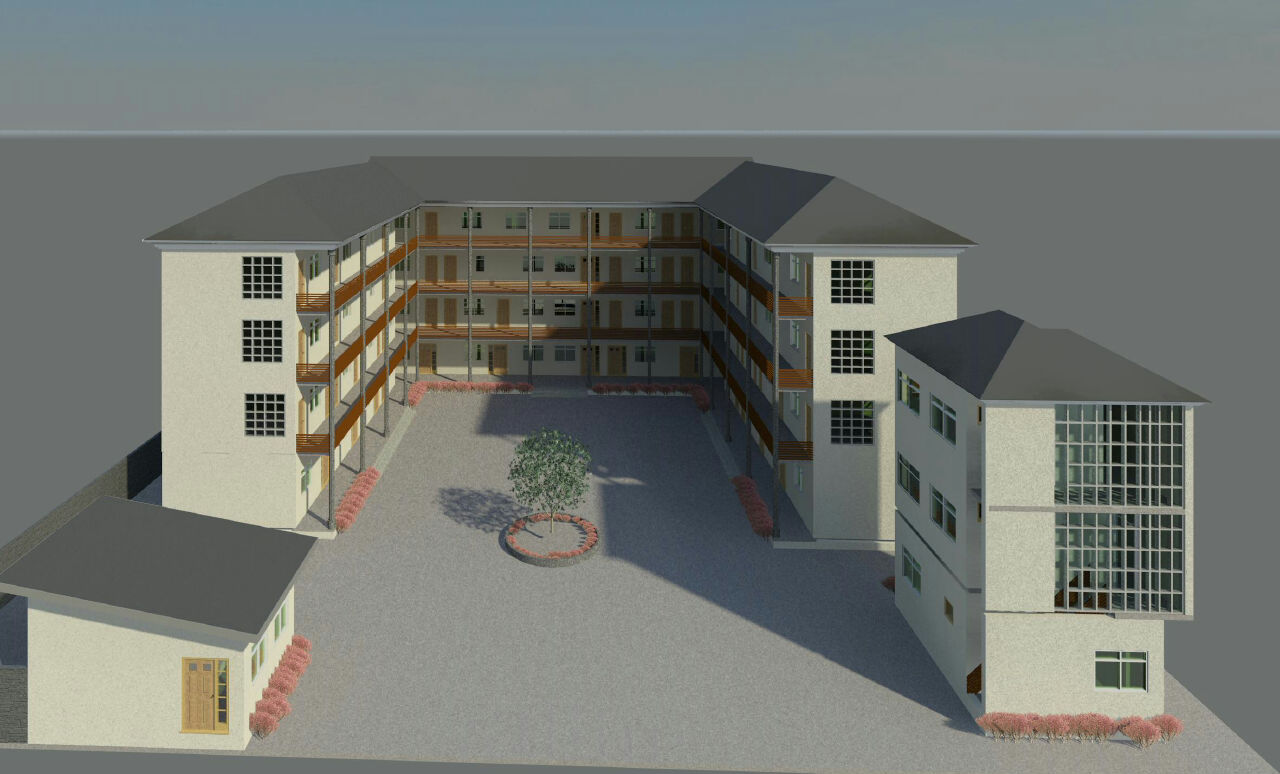 Students in an outdoor setting